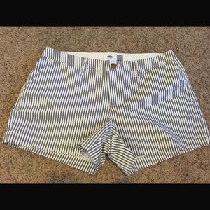 Pinstripe Dress Shorts